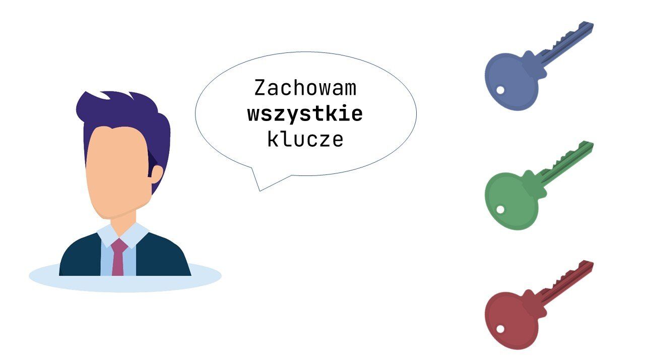A co jeśli nie wyrzucę kluczy